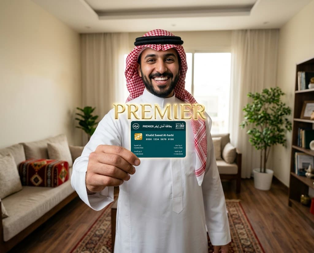 بطاقة أمان إيفر بريمير